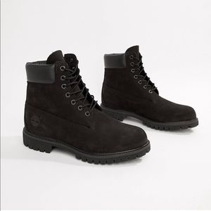 Classic Black Timberland Boots